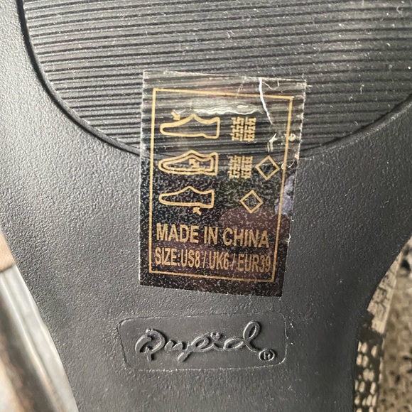 Qupid Snake Print Mule Clog NEW - Picture 8 of 9